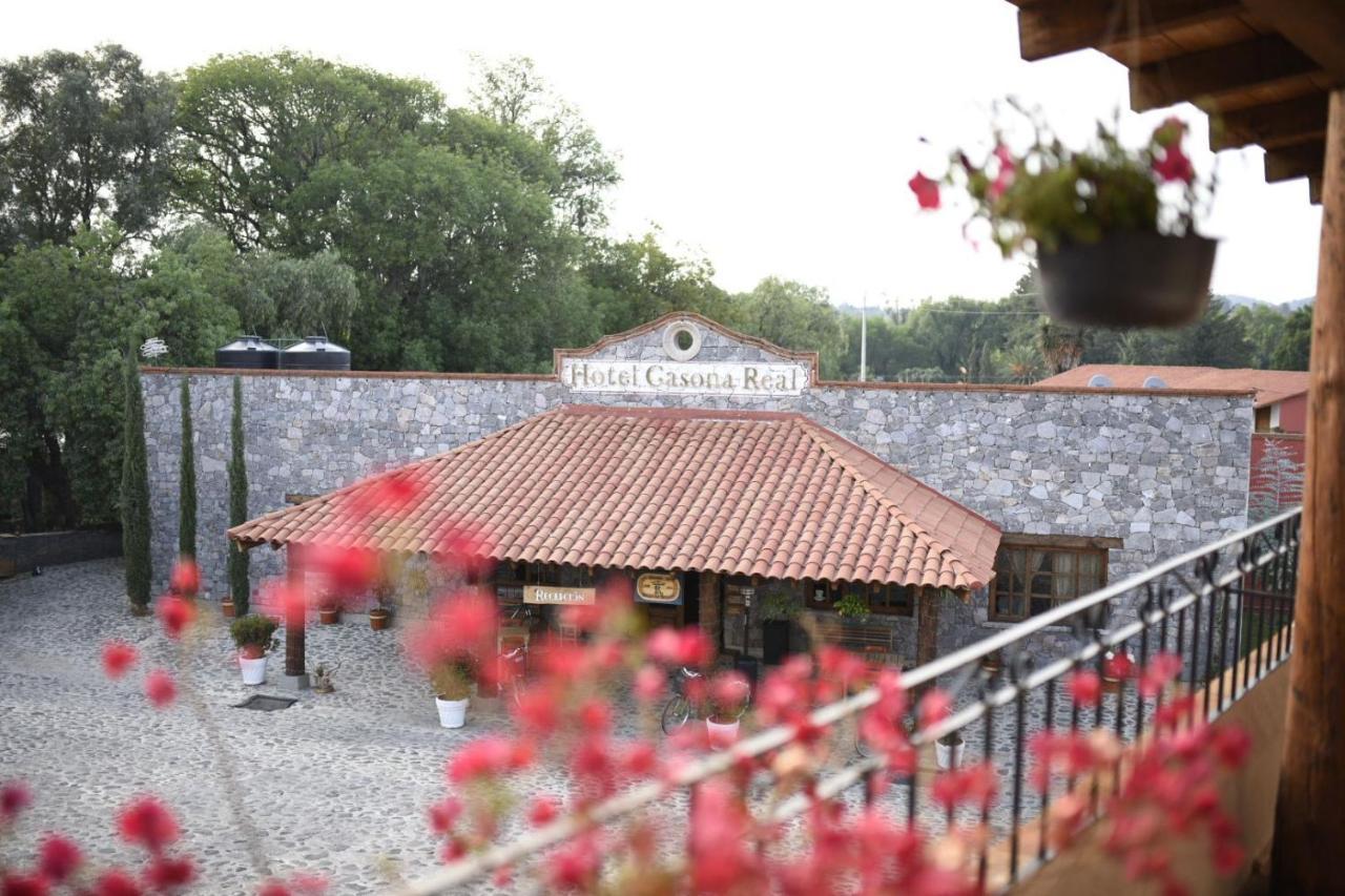 Hotel La Casona Real Huasca de Ocampo Exteriör bild