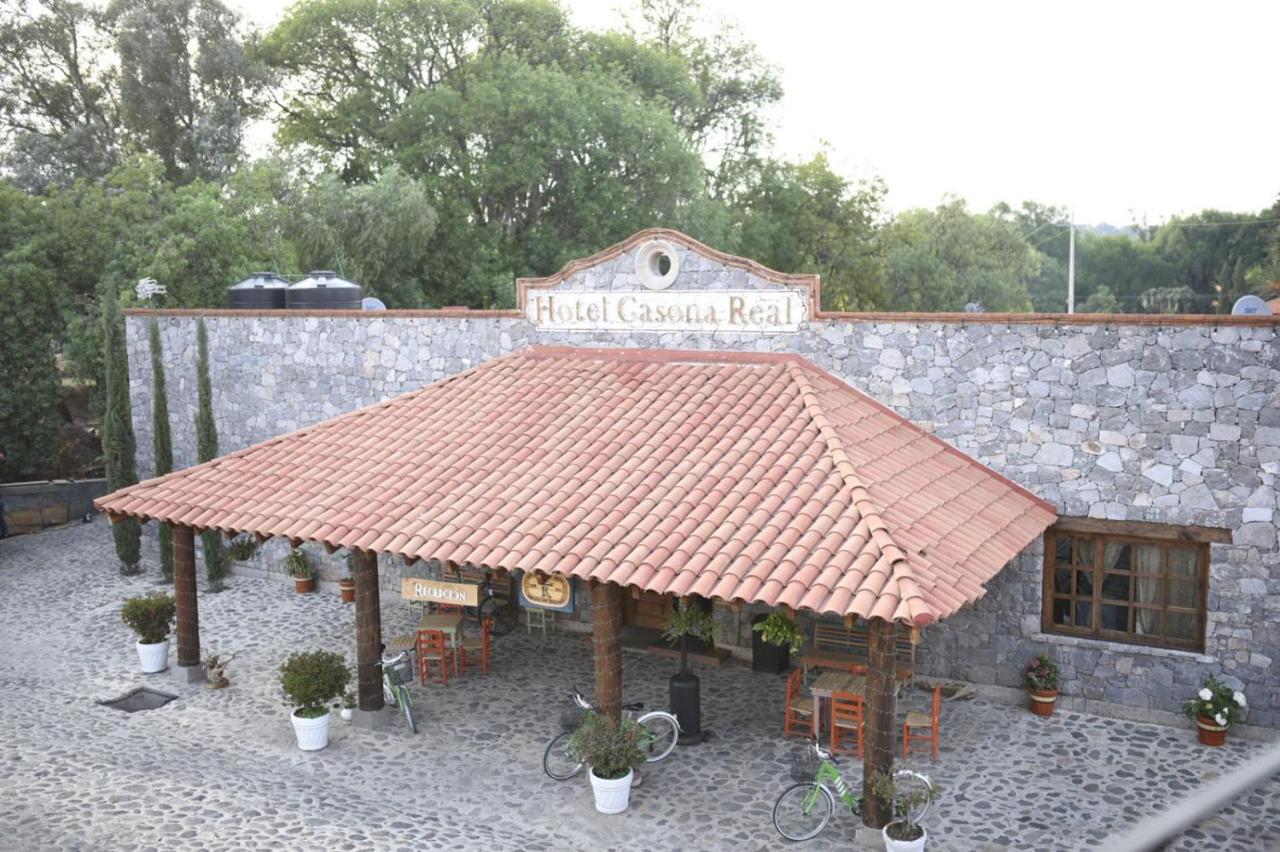 Hotel La Casona Real Huasca de Ocampo Exteriör bild